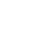 A white laptop icon sits on a black background.