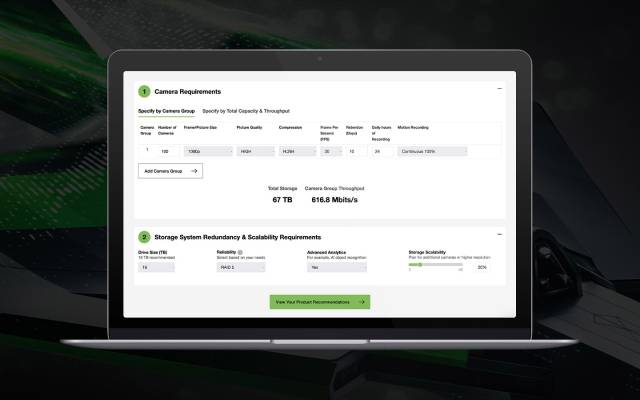 Surveillance Storage Calculator