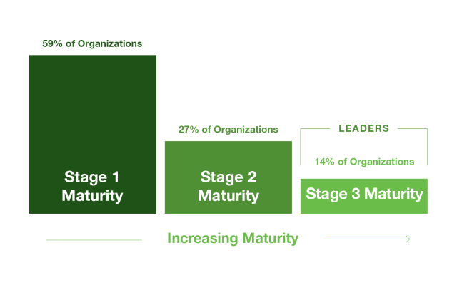 Data figure: Comprehensive Multicloud Maturity Segmentation