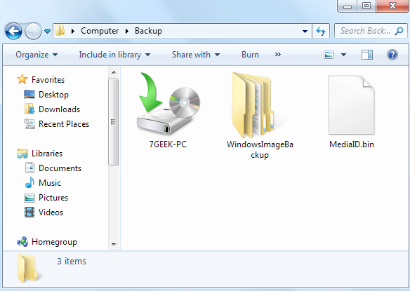 Backup Files